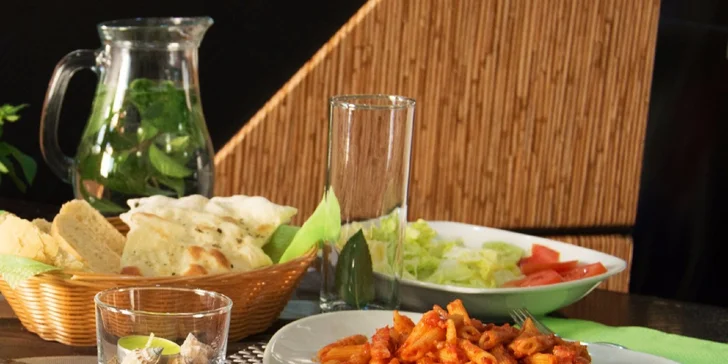 Menu v talianskom štýle pre dve osoby