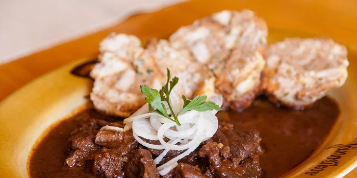 Dvojchodové divinové menu v poctivej slovenskej reštaurácii
