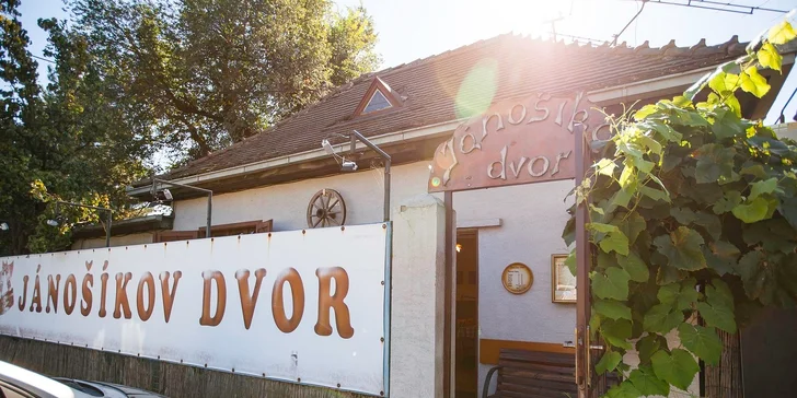 Dvojchodové divinové menu v poctivej slovenskej reštaurácii