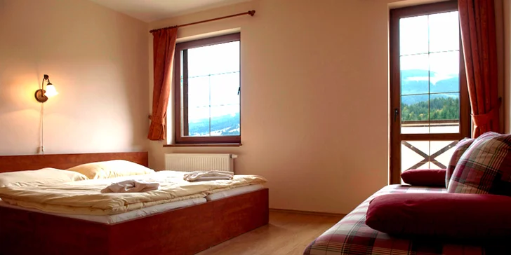 Relax a turistika pre 2, 4 až 6 osôb v krásnych apartmánoch v Slovenskom Raji