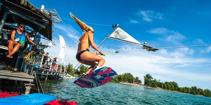 3-hodinový lístok na wakeboarding na Zlatých pieskoch