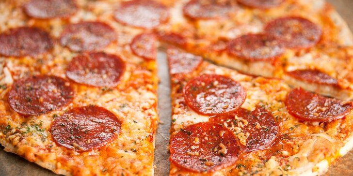 Pizza podľa výberu až z 26 druhov