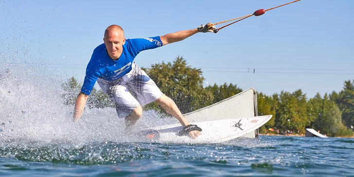 3-hodinový lístok na wakeboarding na Zlatých pieskoch