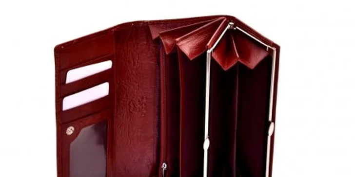 19,90 eur za elegantnú dámsku koženú peňaženku! Úžasný módny doplnok, ktorý poteší každé ženské srdce, teraz so zľavou 40%!