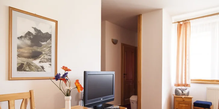 Turistika a relax pre 2 osoby v útulnom penzióne priamo vo Vysokých Tatrách