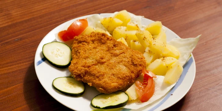 Chutné denné menu v Reštaurácii TIP TOP pre študentov.