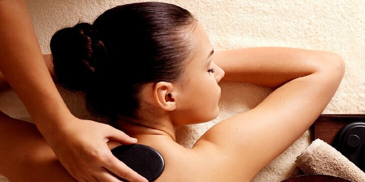 Klasická masáž chrbta, masáž lávovými kameňmi alebo Breussova masáž