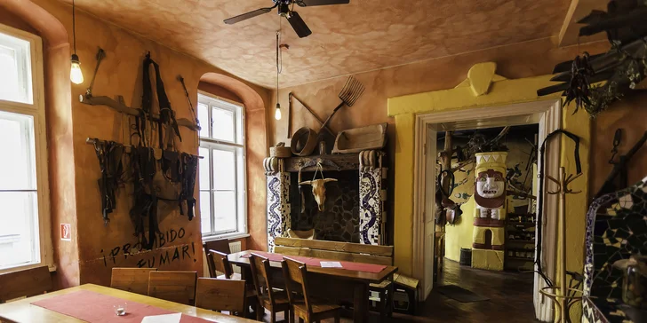 Flank steak v mexickej reštaurácii Hacienda Bar&Gril
