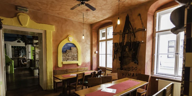 Flank steak v mexickej reštaurácii Hacienda Bar&Gril