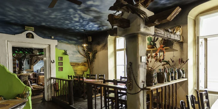 Flank steak v mexickej reštaurácii Hacienda Bar&Gril