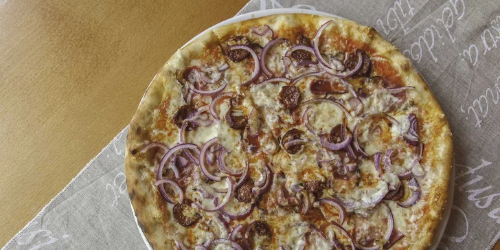 PIZZA podľa vlastného výberu - na výber 13druhov