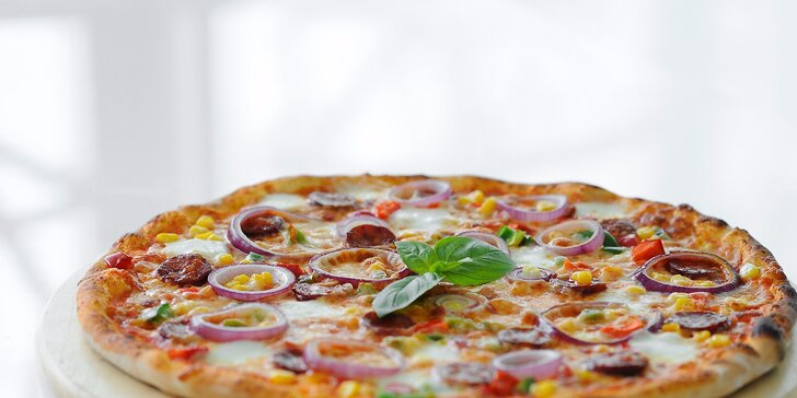 Pizza, rizoto alebo šalát + dezert pre dvoch. Aj bezlepková verzia pizze!