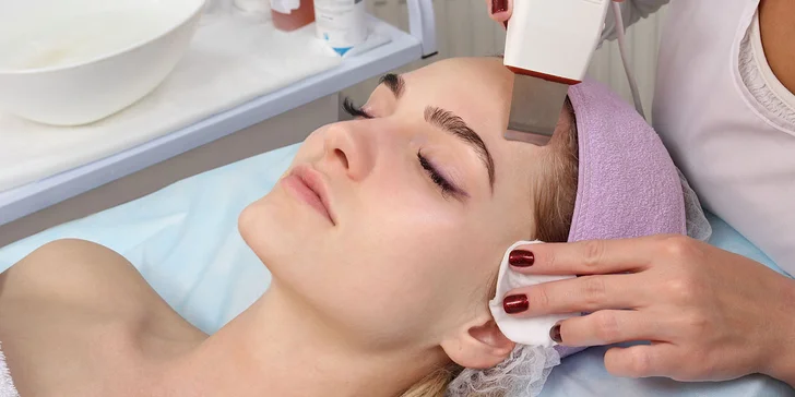 Hĺbkové, ultrazvukové čistenie alebo vybieľujúce a omladzujúce ošetrenie pleti