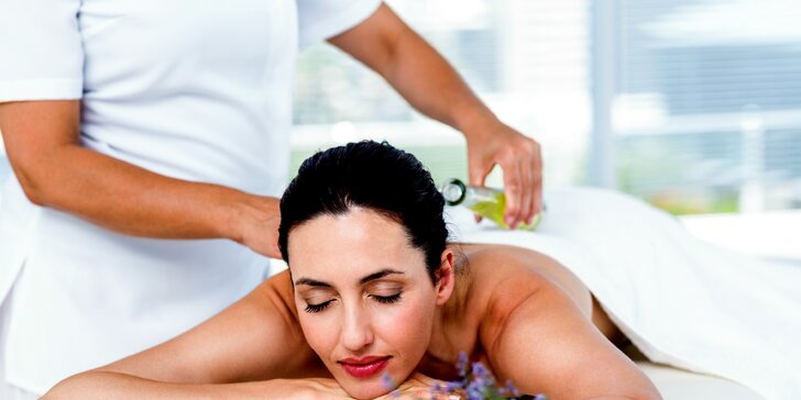 Lymfatická, reflexná či relaxačná masáž + darčekový voucher na ďalšiu masáž!
