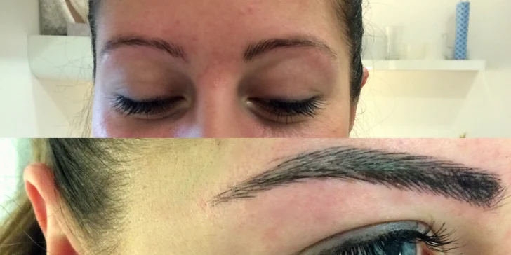 Permanentný make-up čepieľkovou metódou