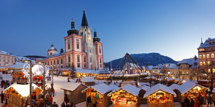 Mariazell, mesto ktoré nepozná stres a Hallstattský beh Čertov