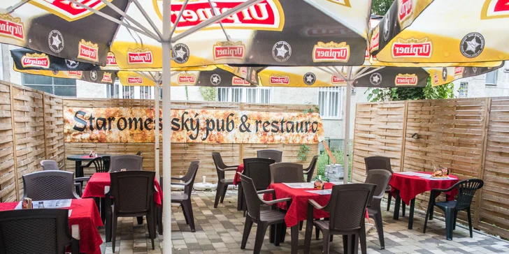 Najchutnejšie burgre v Starom Meste - na výber z osem druhov, aj 700 g mega burger! Plus domáce hranolčeky!