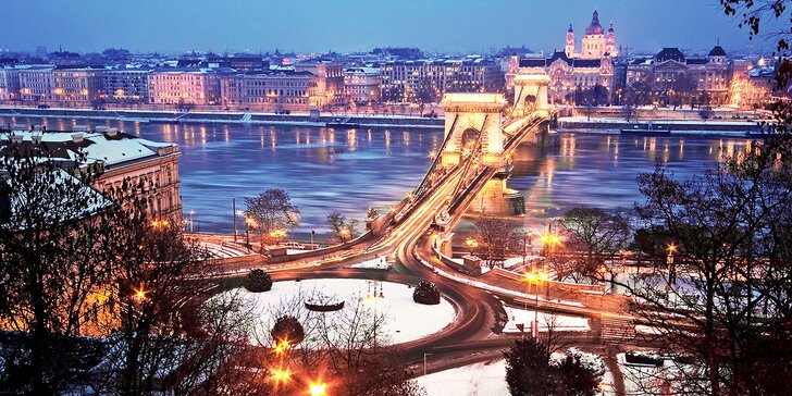 Adventný zájazd do Budapešti s prehliadkou mesta so sprievodcom