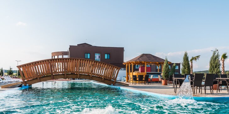 Letná dovolenka v Miraj Resort**** s morským kúpaliskom s bazénmi a tobogánmi a neobmedzeným wellness