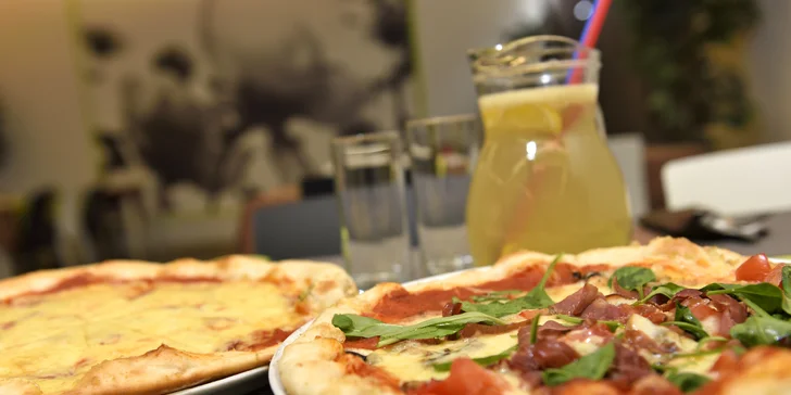 2 x pizza s citronádou - výber až z 10 druhov!