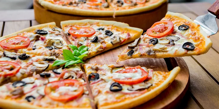 Pizza podľa výberu až z 26 druhov