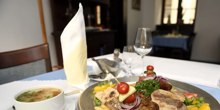 Dvojchodové menu pre mäsomilov v centre mesta