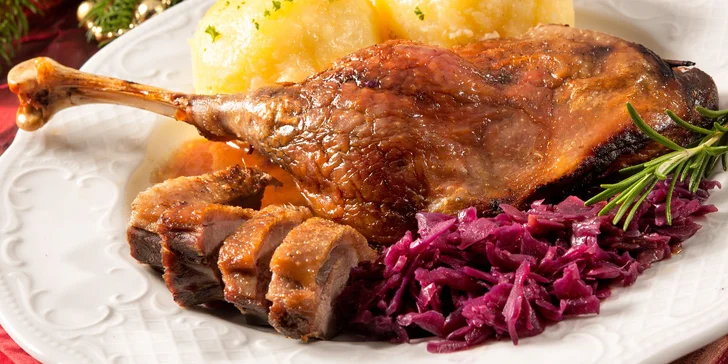 Trojchodové degustačné menu - v hlavnej úlohe husacie stehno!