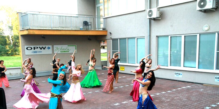 Trojmesačný kurz brušného tanca pre začiatočníkov v Akadémii ANORA vrátane 3 workshopov