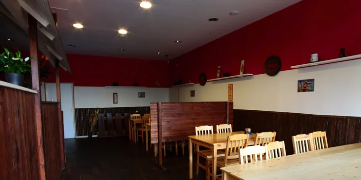 Bravčový alebo hovädzí steak s prílohou a dezertom