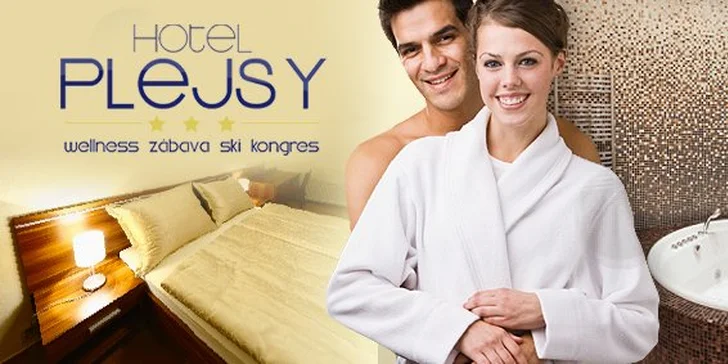 99 eur za 3 dni pre 2 osoby v hoteli PLEJSY*** Wellness & Fun Resort. Relax a zábava pre všetkých so zľavou 62%