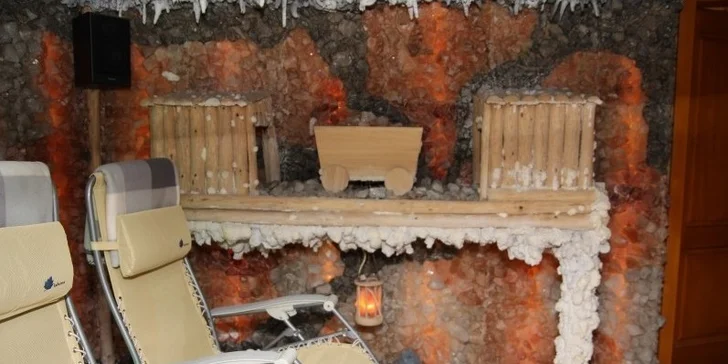 45 minút v soľnej jaskyni pre 2 osoby