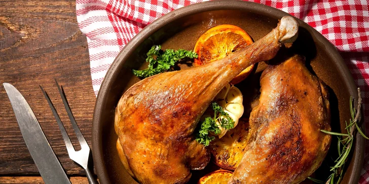 Trojchodové degustačné menu - v hlavnej úlohe husacie stehno!