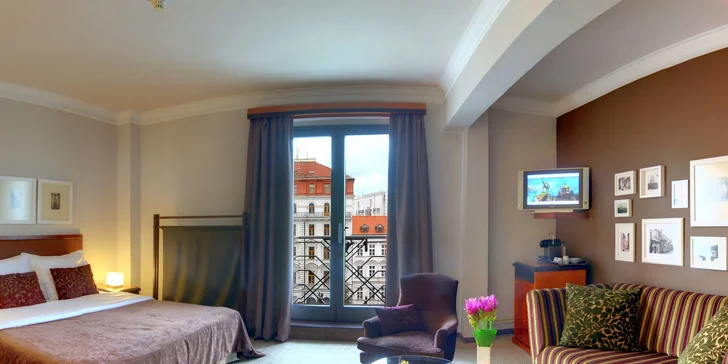 Pobyt v centre Prahy v JALTA Boutique Hotel***** so vstupenkami na koncert speváčky Anastacia
