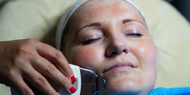 Exfoliačné ošetrenie natural, omladzujúce hydratačné ošetrenie alebo čistenie pleti ultrazvukom