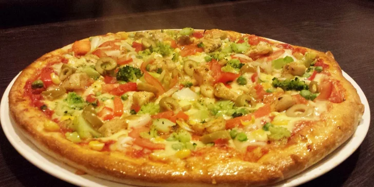 Pizza podľa vlastného výberu. Take away alebo donáška!