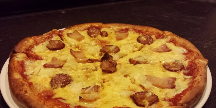 Pizza podľa vlastného výberu. Take away alebo donáška!