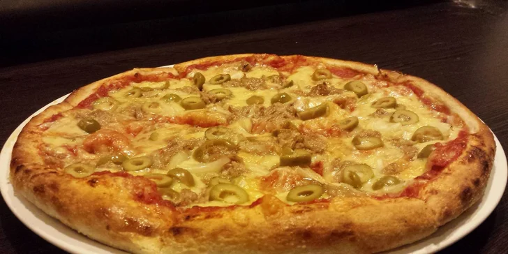 Pizza podľa vlastného výberu. Take away alebo donáška!