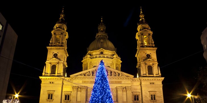 Čarovný Advent v Budapešti: 2-dňový poznávací zájazd aj s hotelovým ubytovaním
