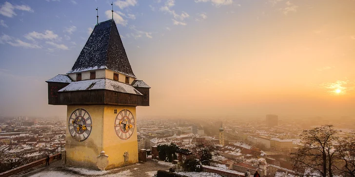 Adventný Graz so sprievodom čertov