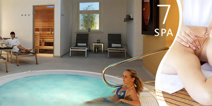 2-hodinový vstup do wellness a masáž v 7 SPA