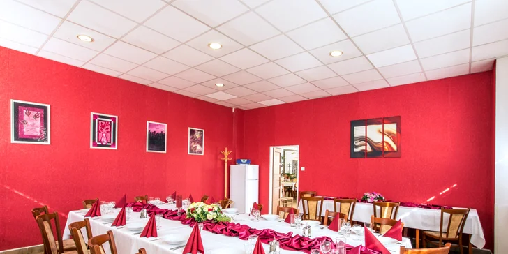 Chutné denné menu v Reštaurácii TIP TOP pre študentov.