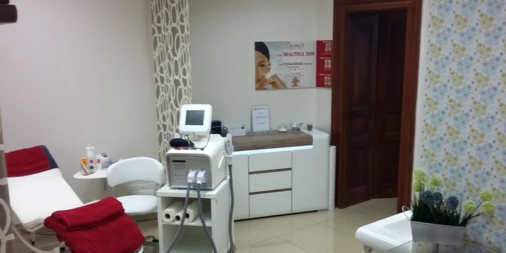 Profesionálna epilácia diódovým laserom SHR častí tela podľa výberu
