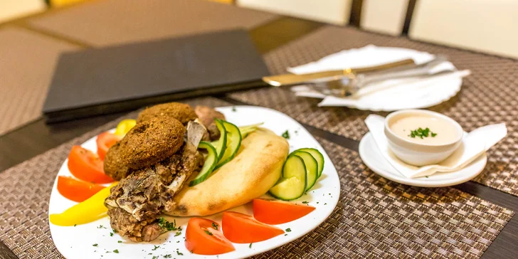 Príjemná orientálna večera v centre mesta: dajte si gyros či arabský tanier!