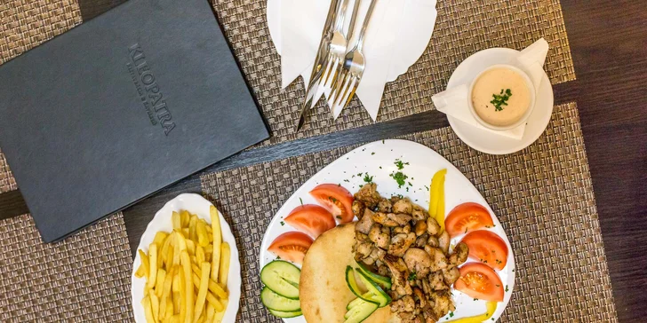 Príjemná orientálna večera v centre mesta: dajte si gyros či arabský tanier!