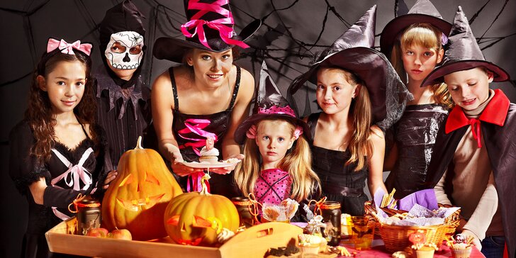 Detská Halloweenska party! S čarodejnicou, programom i občerstvením!