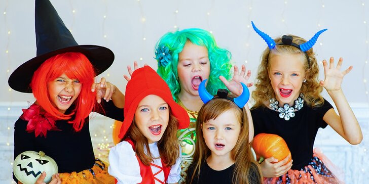 Detská Halloweenska party! S čarodejnicou, programom i občerstvením!