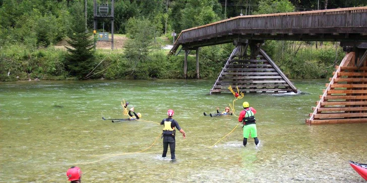 Dvojdňový dobrodružný rafting v rakúskych Alpách na rieke Salza