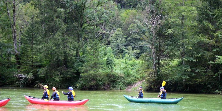 Dvojdňový dobrodružný rafting v rakúskych Alpách na rieke Salza