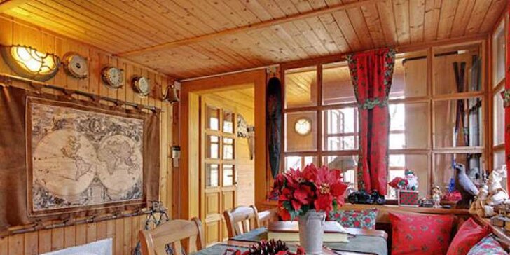 Prepychový pobyt v Beskydách v luxusne vybavených chatách s wellness až pre 10 osôb