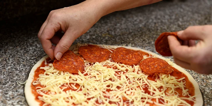 Pizza podľa vlastného výberu - aj na donášku!